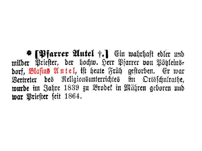 Blasius Antel