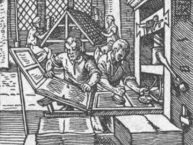 Buchdruck im 16. Jahrhundert