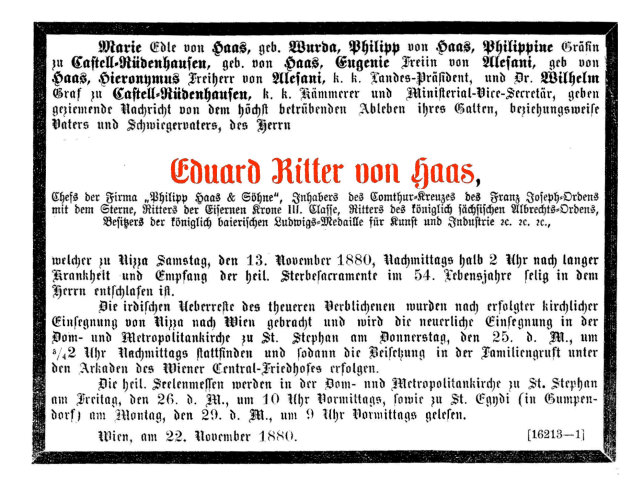 Eduard Ritter von Haas