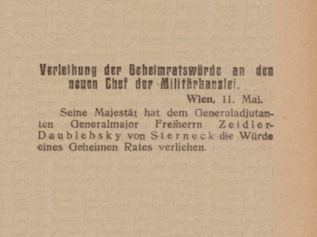 Egon Zeidler-Daublebsky Freiherr von Sterneck