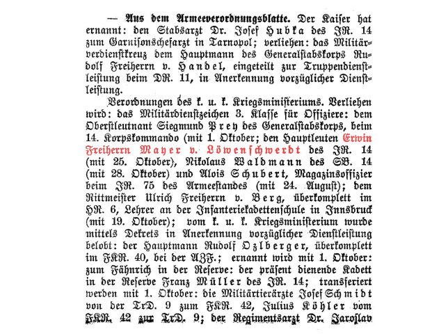 Erwin Mayer von Lwenschwerdt