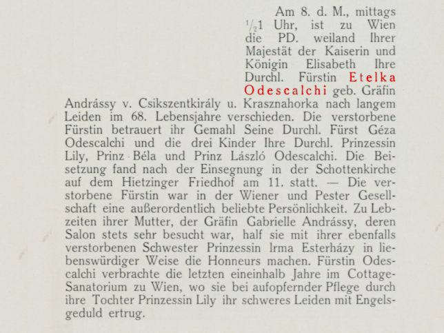 Etelka Odescalchi-Andrssy