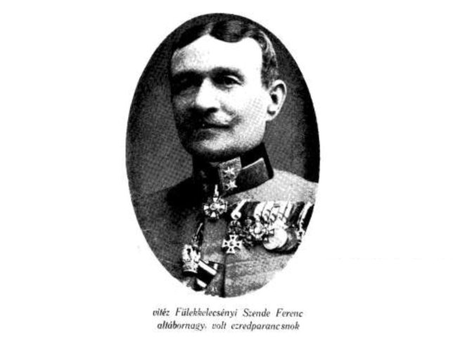 Franz Szende von F�lekkelecs�ny