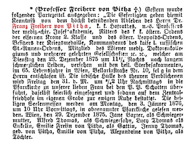 Franz von Pitha
