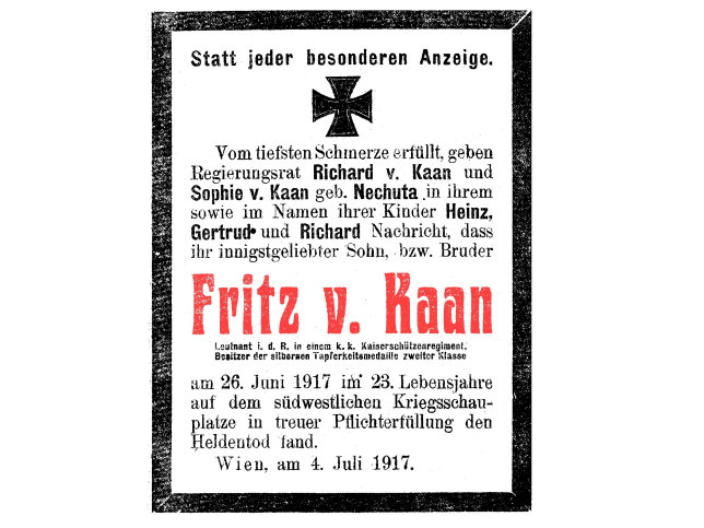Friedrich Kaan Edler von Distelfingen