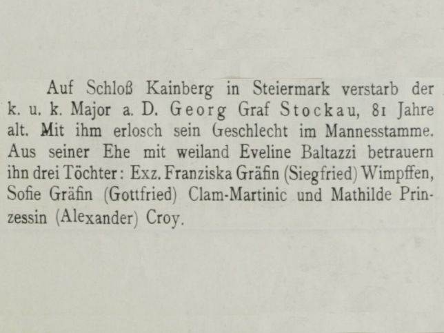 Georg Graf von Stockau