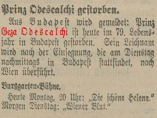 Geza Odescalchi