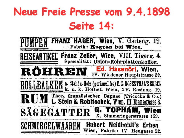 Firma Ing. Eduard Hasenrl