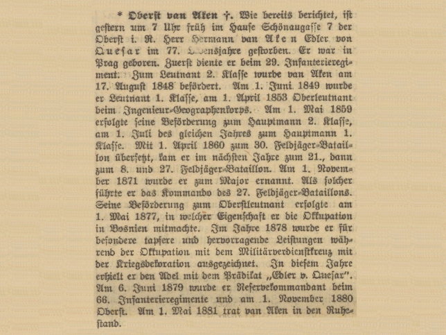 Hermann van Aken Edler von Quesar