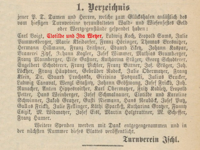 Ida Weyher von Weyherfels