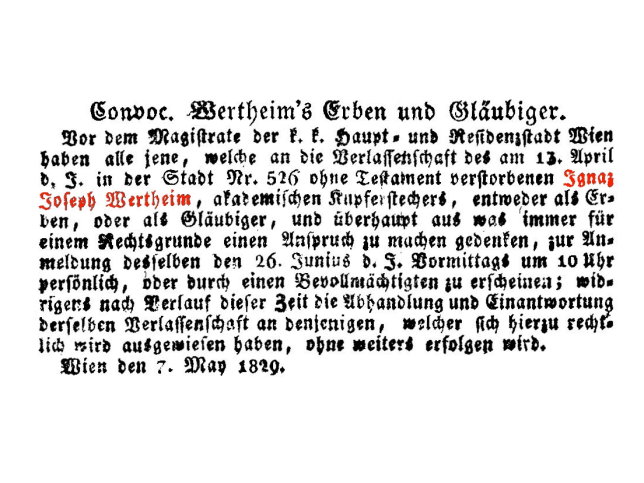 Ignaz Joseph Wertheim