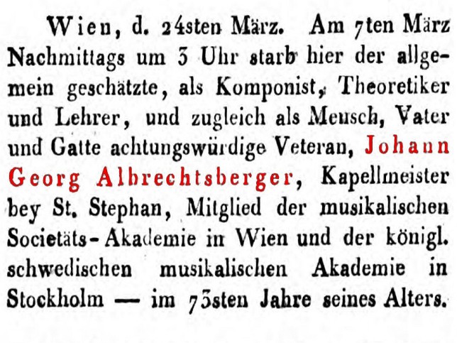 Johann Georg Albrechtsberger
