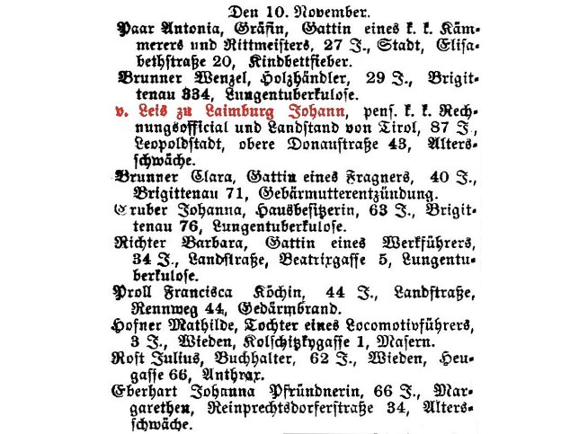 Johann Baptist von Ley zu Laimburg