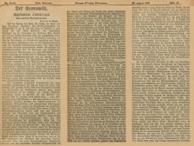 Jugoslawische Flussschifffahrt