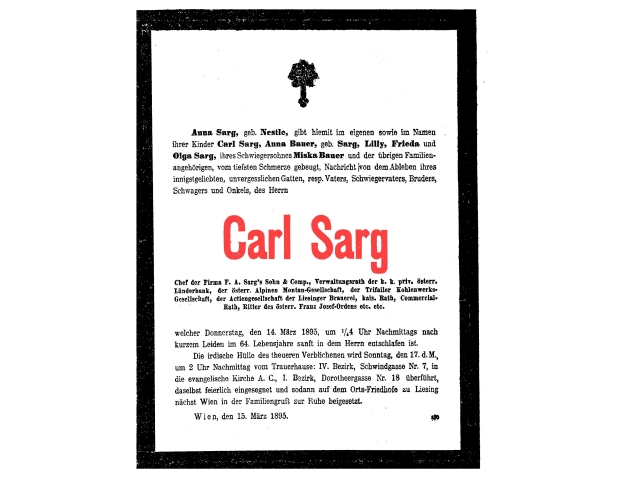 Johann Heinrich Karl Sarg