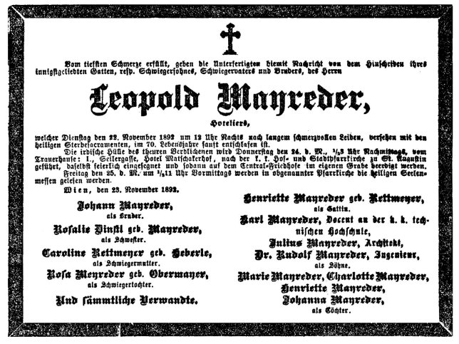 Leopold Mayreder
