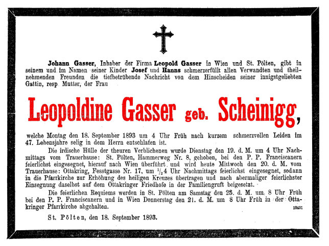 Leopoldine Gasser