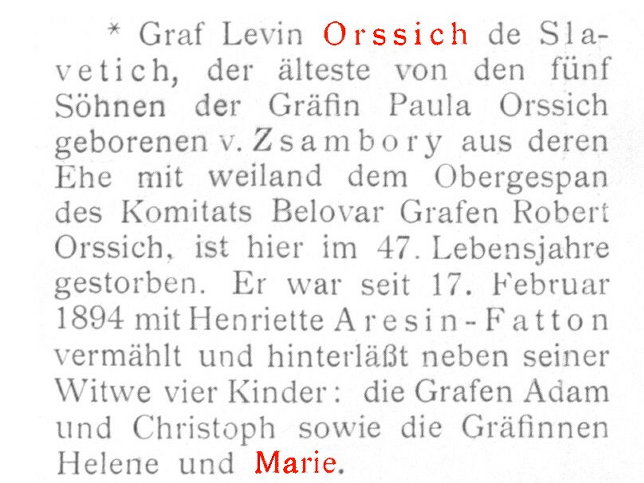 Levin Orssich de Slavetich