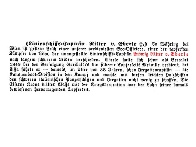 Ludwig Ritter von Eberle