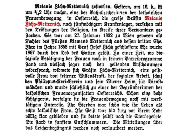 Melanie von Metternich-Zichy
