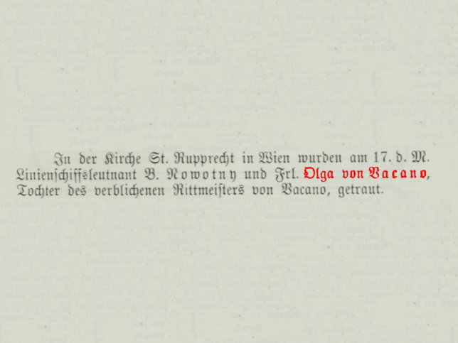 Olga von Vacano