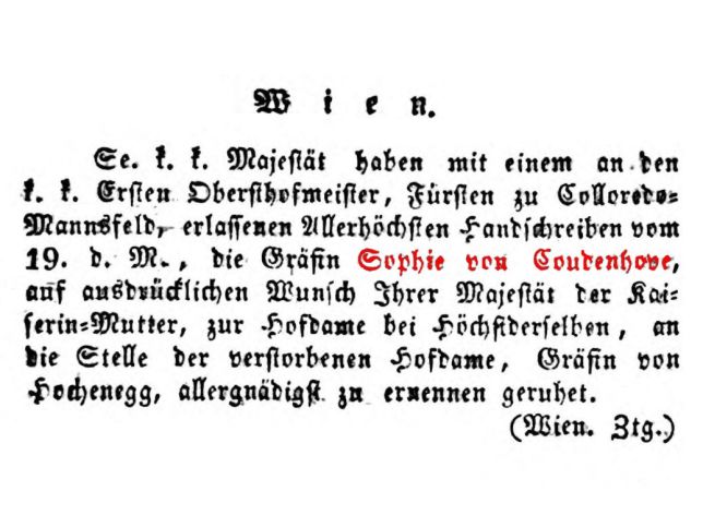 Sophie Grfin von Coudenhove