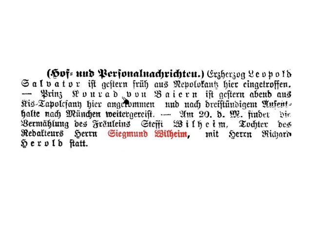 Stefanie Herold, geb. Wilheim