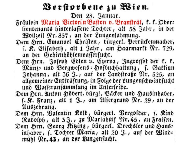 Victoria Baston von Branstrt (Brandstrt)