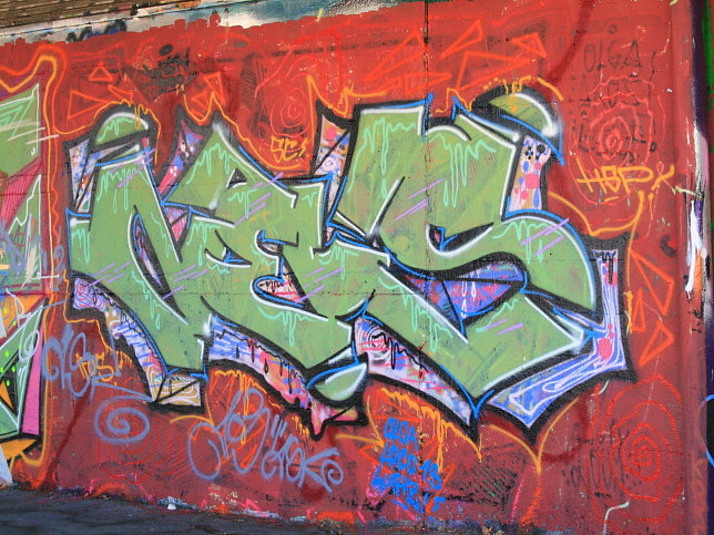 Donaukanal, Graffiti