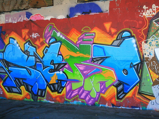 Donaukanal, Graffiti