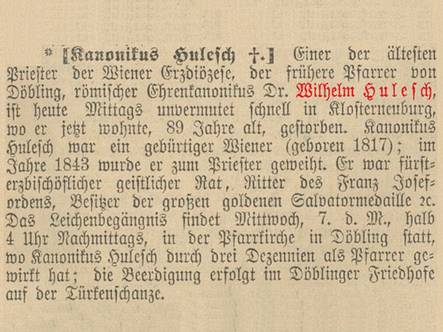 Dr. Wilhelm Hulesch