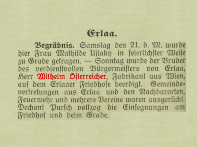 Wilhelm �sterreicher
