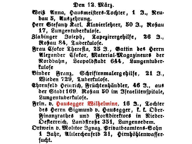 Wilhelmine von Hausegger