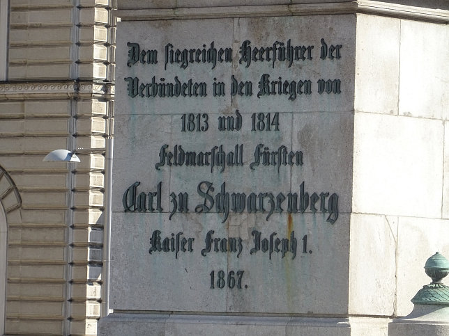 Denkmal Frst Karl Philipp zu Schwarzenberg