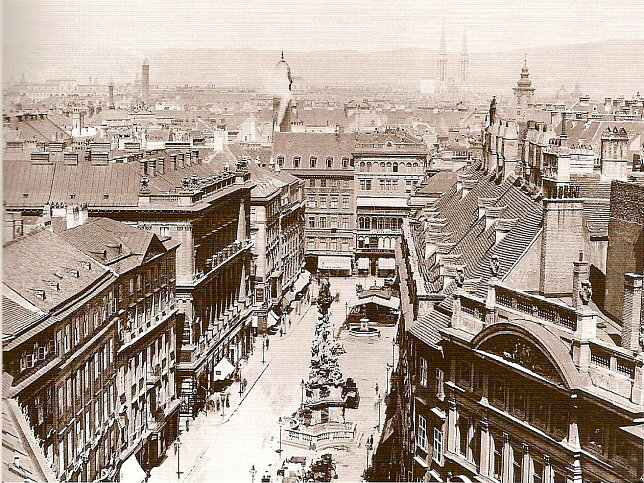 Graben, um 1890
