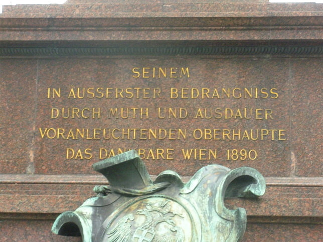 Johann Andreas von Liebenberg Denkmal
