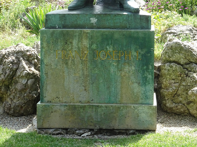 Kaiser Franz Joseph I. Denkmal im Burggarten