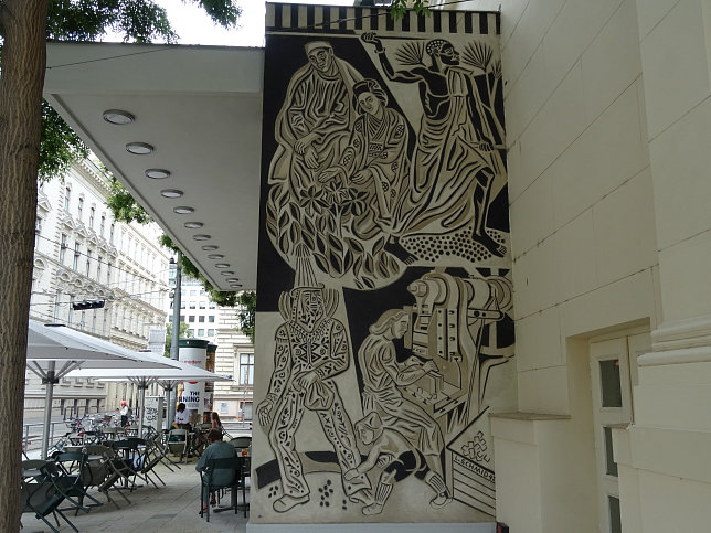 Knstlerhaus Wien, Sgraffiti