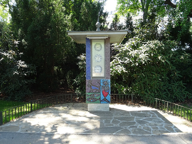 Wetterstation im Rathauspark