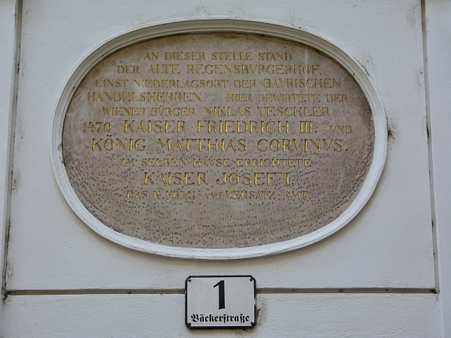 Lugeck mit dem Regensburger Hof
