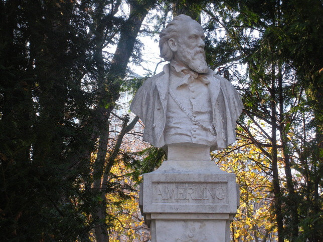 Friedrich von Amerling Denkmal im Stadtpark