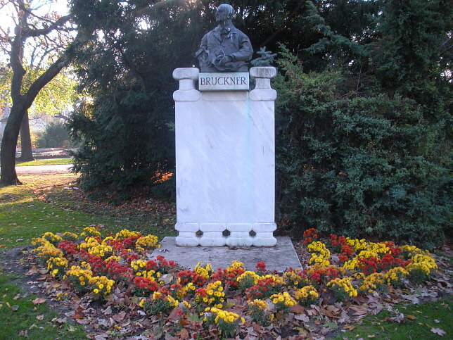Anton Bruckner Denkmal im Stadtpark