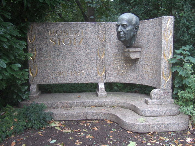 Robert Stolz Denkmal im Stadtpark