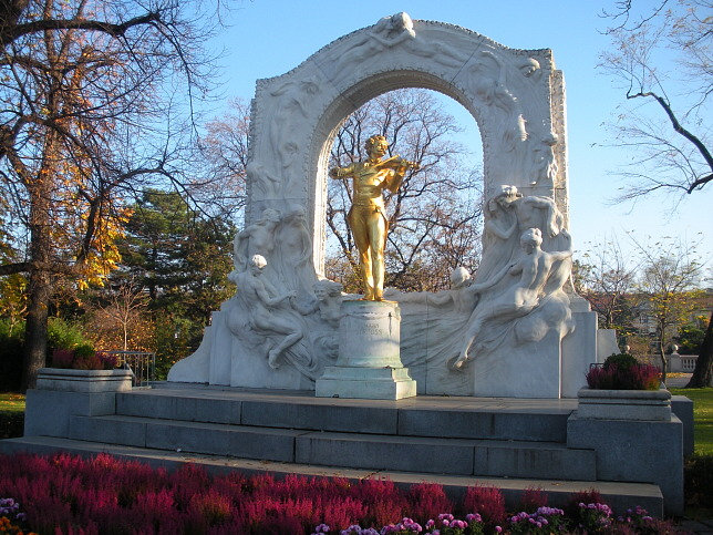 Johann Strauß Denkmal im Stadtpark