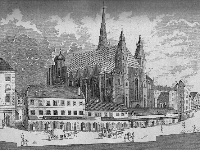 Stephansplatz um 1780