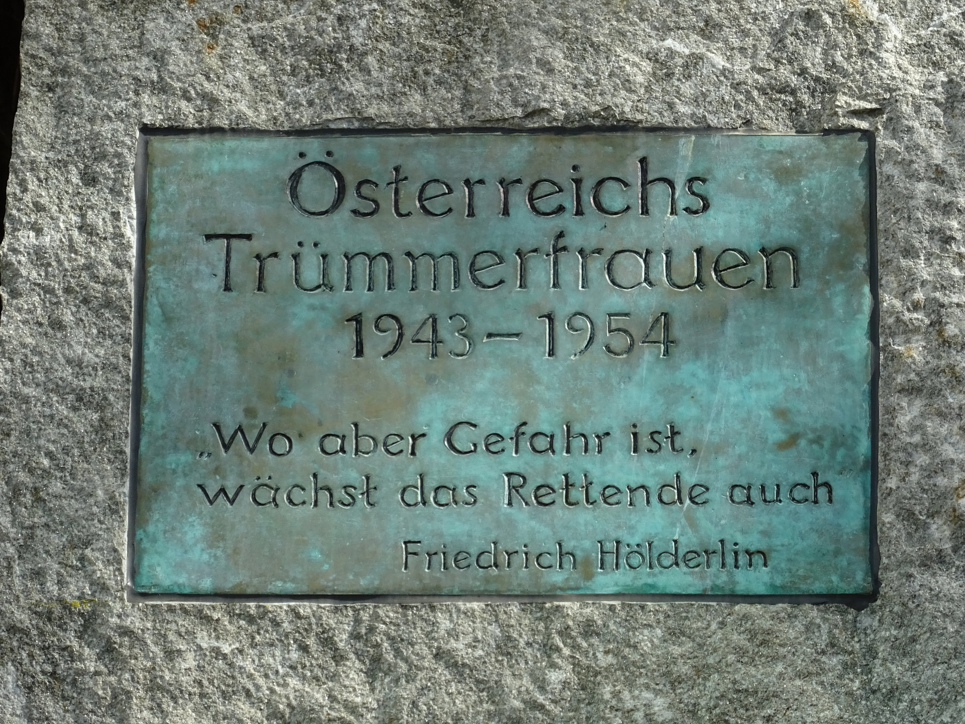 Wien TrümmerfrauenDenkmal