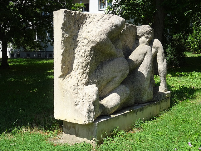 Skulptur Freundinnen vulgo: Badende