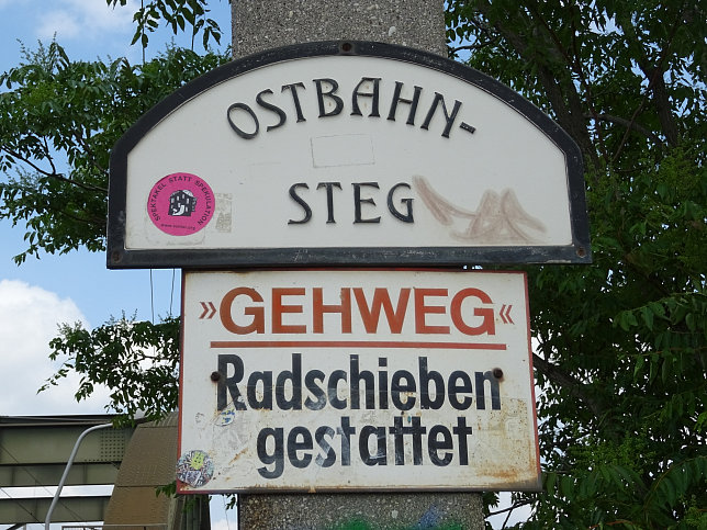 Ostbahnbrcke und Ostbahnsteg