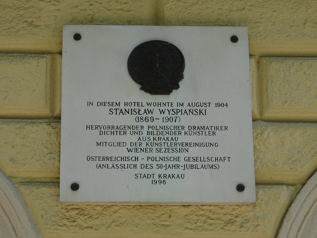 Gedenktafel Stanislaw Wyspianski