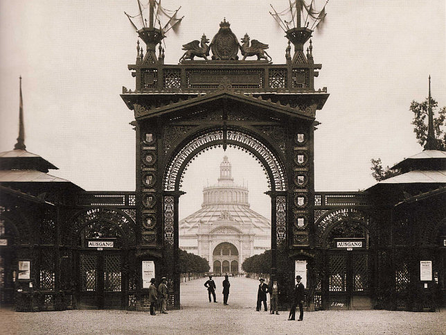 Eingangstor Weltausstellung 1873